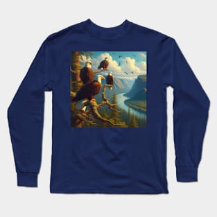 Eagles . Long Sleeve T-Shirt